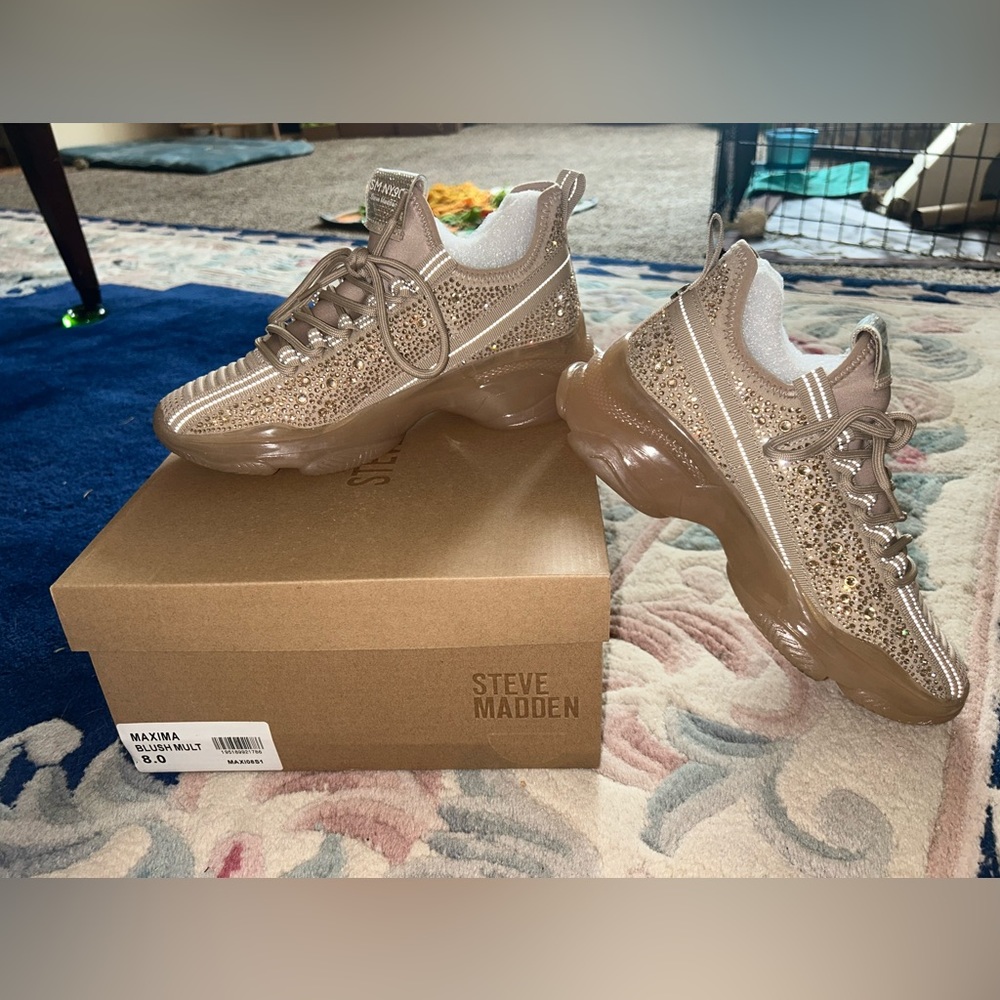 Steve Madden Maxima bling shoes